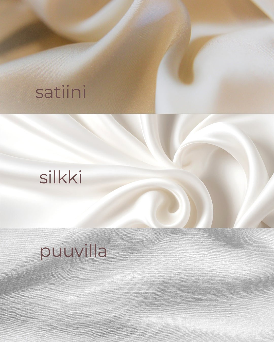 Mitä eroa on silkillä ja satiinilla? - Wellen