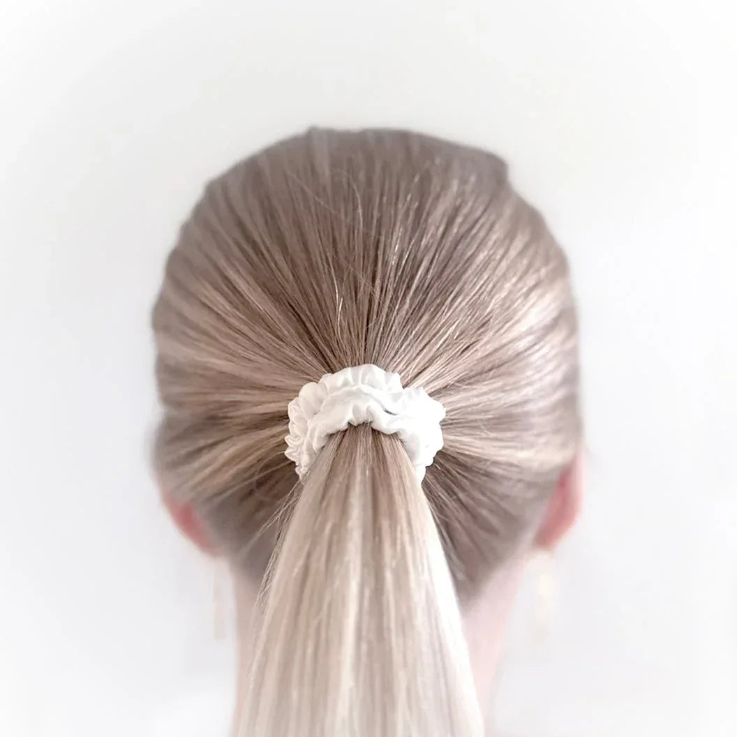 Silkkinen hiusdonitsi scrunchie 3 kpl setti - Wellen