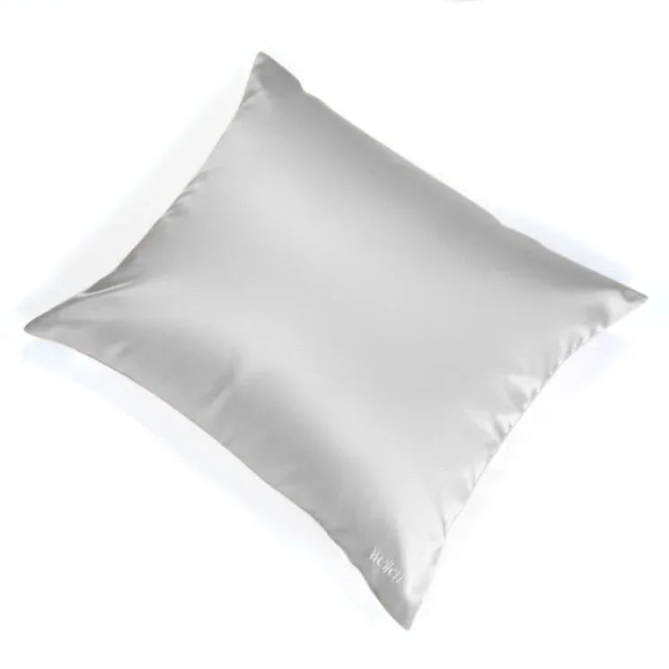 Silkkityynyliina 50x60 - kirjekuorisuljenta - harmaa - Wellen