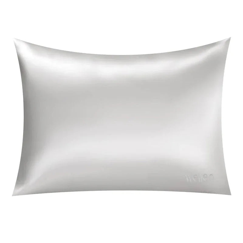 Silkkityynyliina 50x60 harmaa silkki - Wellen