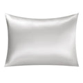 Silkkityynyliina 50x60 harmaa silkki - Wellen
