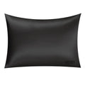 Silkkityynyliina 50x60 musta silkki - Wellen